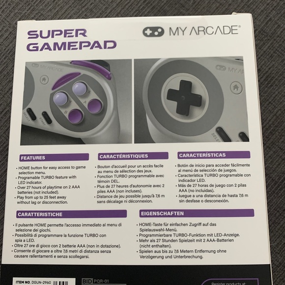 My Arcade Supergamepad for SNES CLASSIC EDITION - Picture 2 of 2